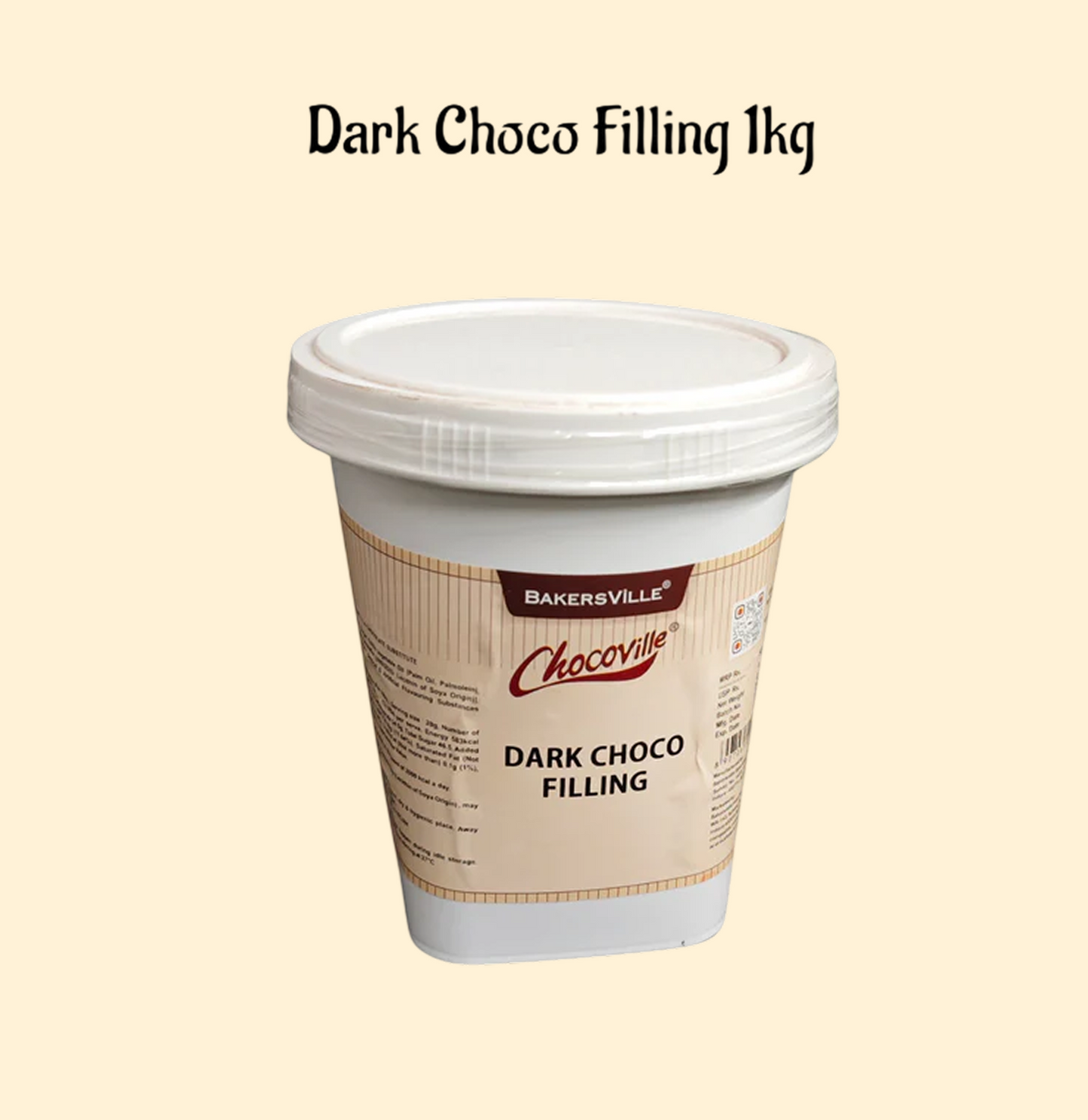 Chocoville Dark Choco Filling (1kg)