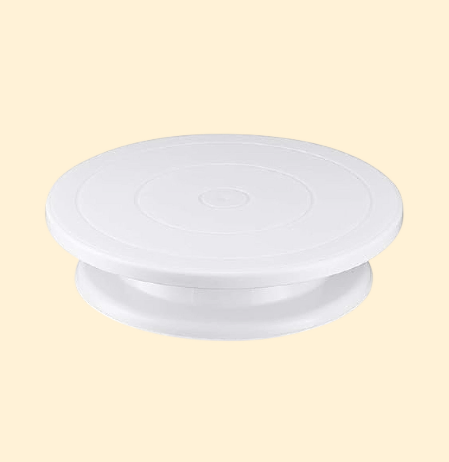 11 Inch Rotating Cake Turntable – White