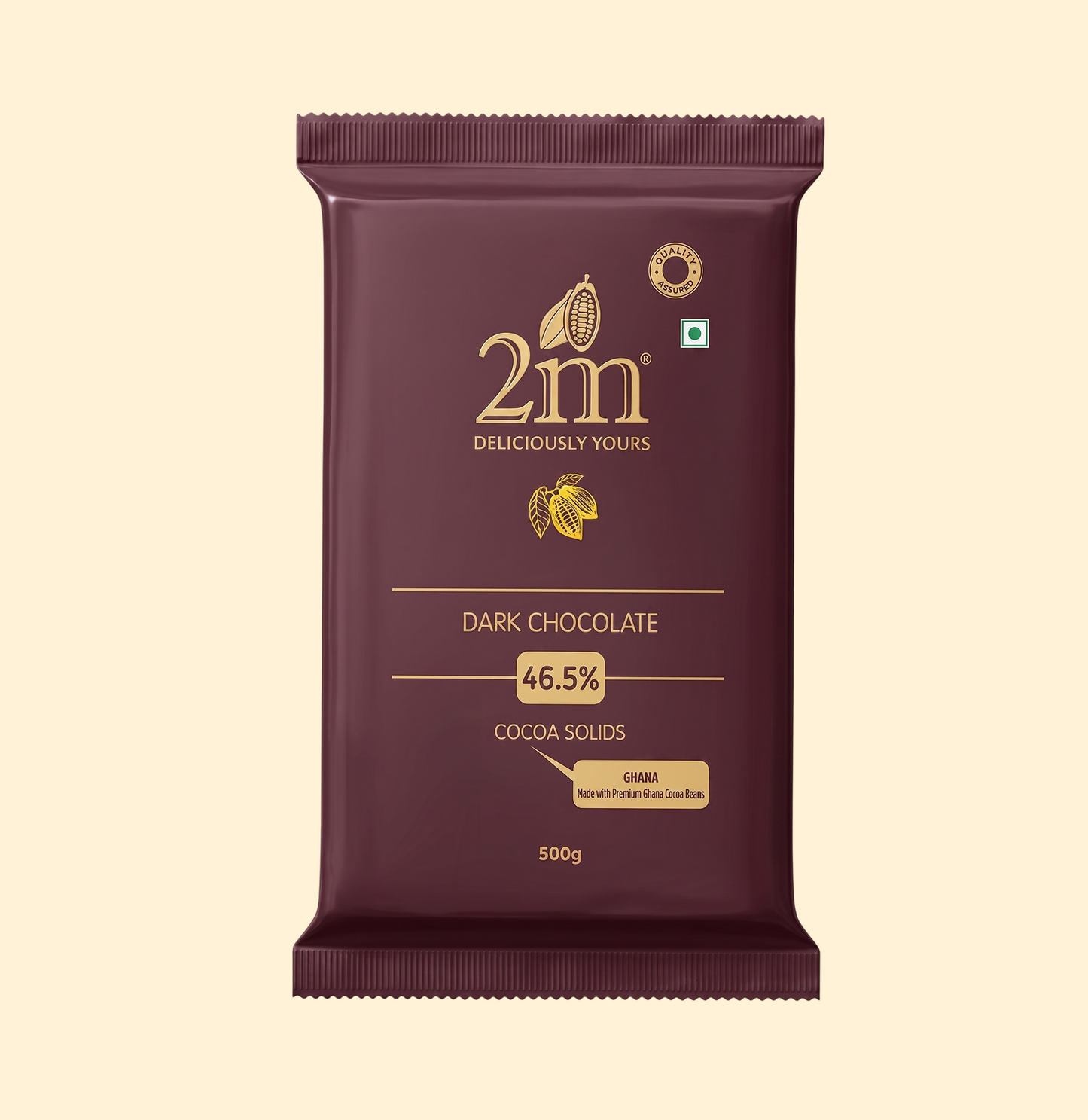 2M Cocoa 46.5 Chocolate - 500 Gm