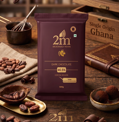 2M Cocoa 46.5 Chocolate - 500 Gm