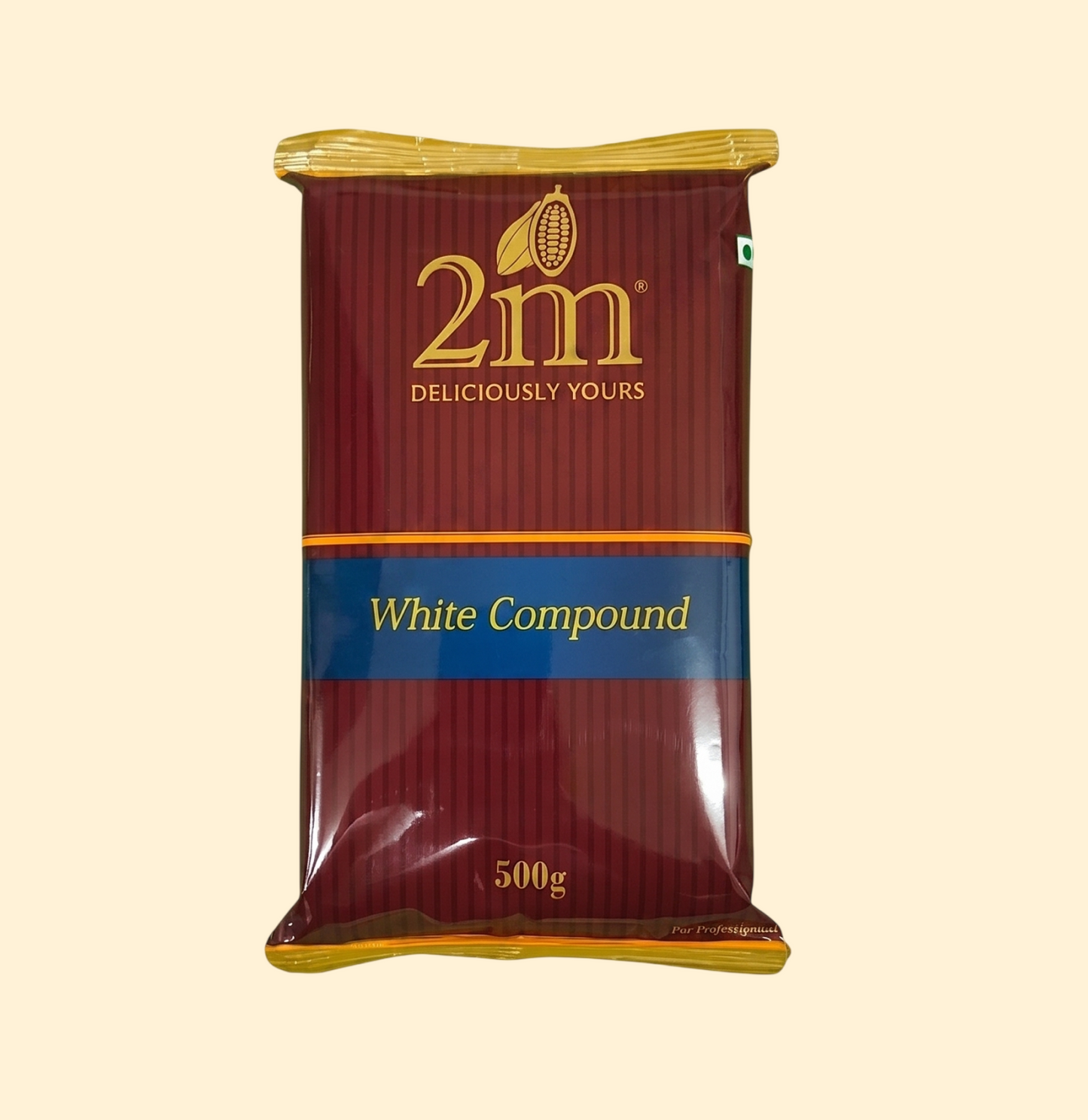 2M Cocoa White Compound Chocolate - 500 Gm