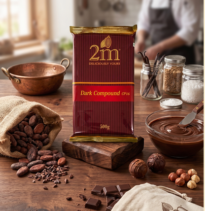 2M Cocoa Dark Compound CP16 - 500 Gm