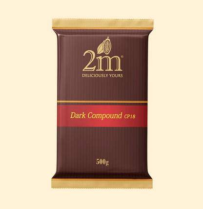 2M Cocoa Dark Compound CP18 - 500 Gm