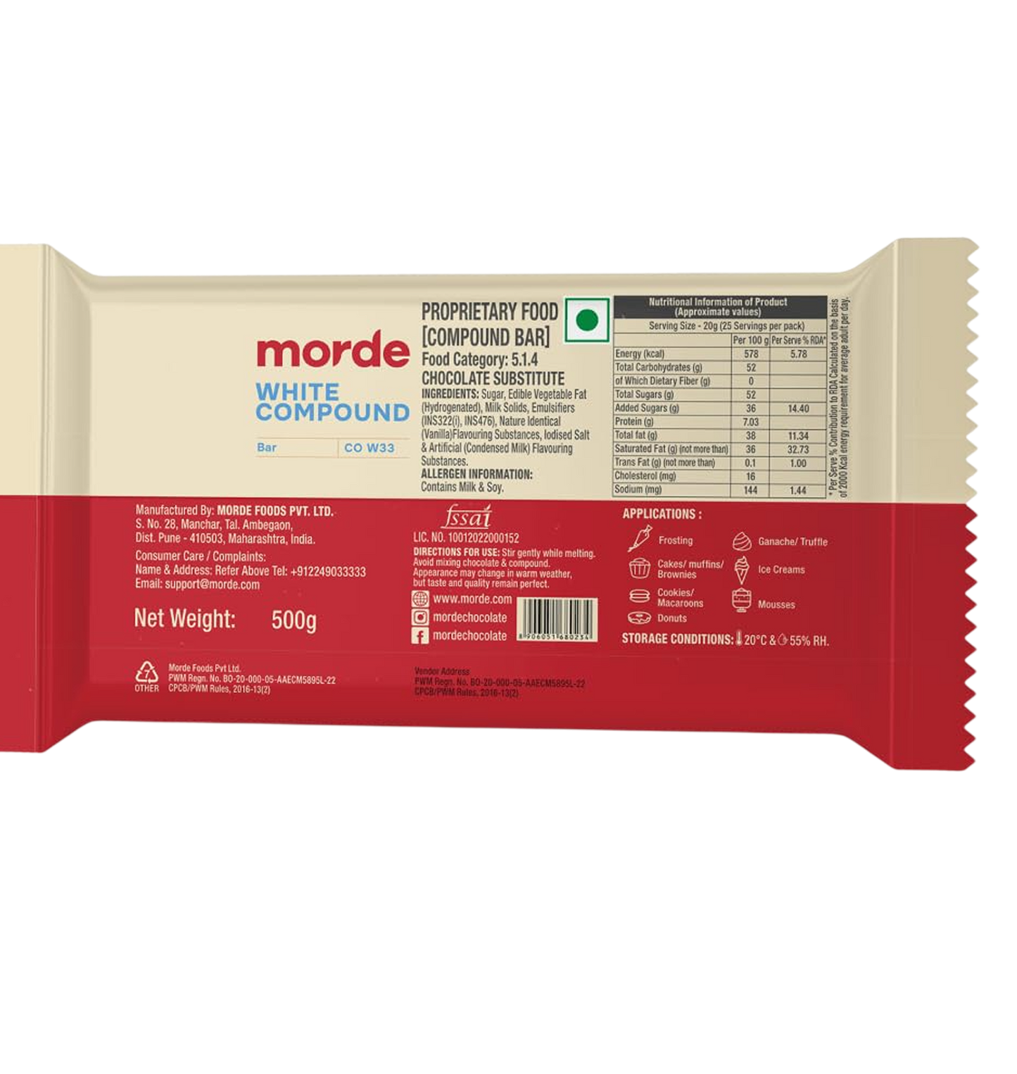 Morde White Compound 500gm