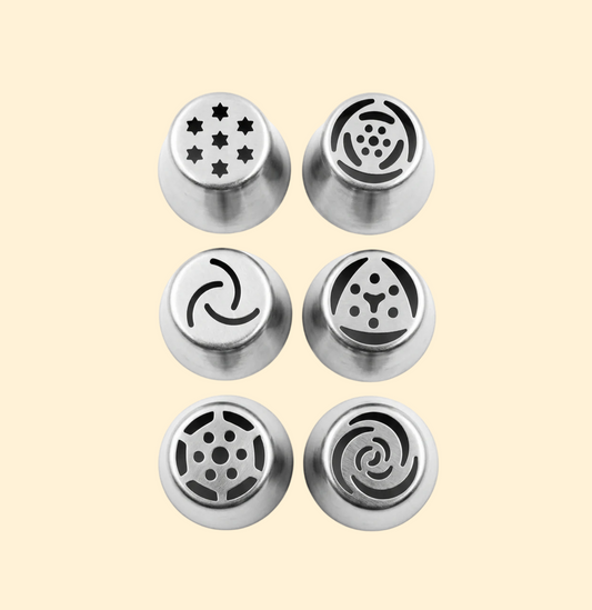Russian Nozzle Set – 6 Pieces