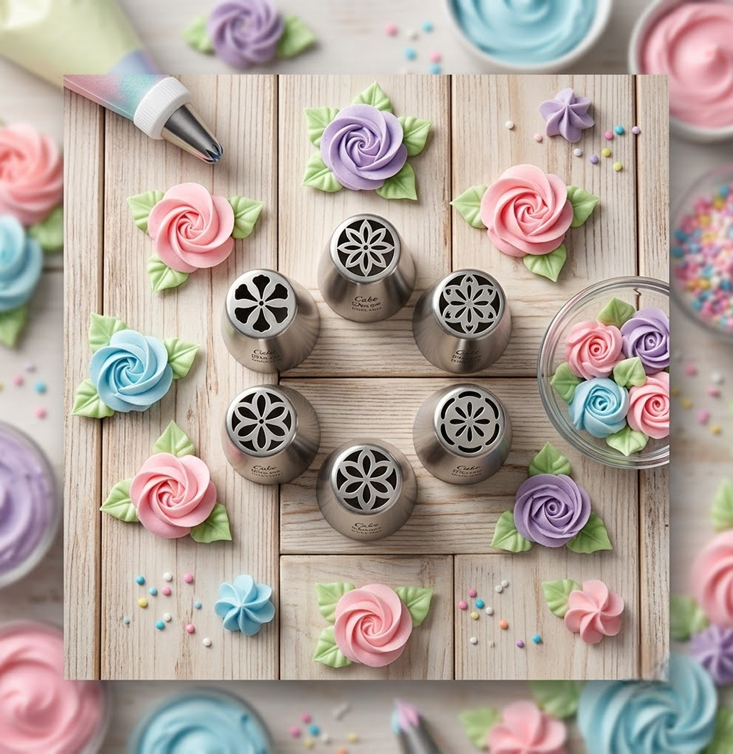Russian Nozzle Set – 6 Pieces