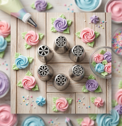 Russian Nozzle Set – 6 Pieces