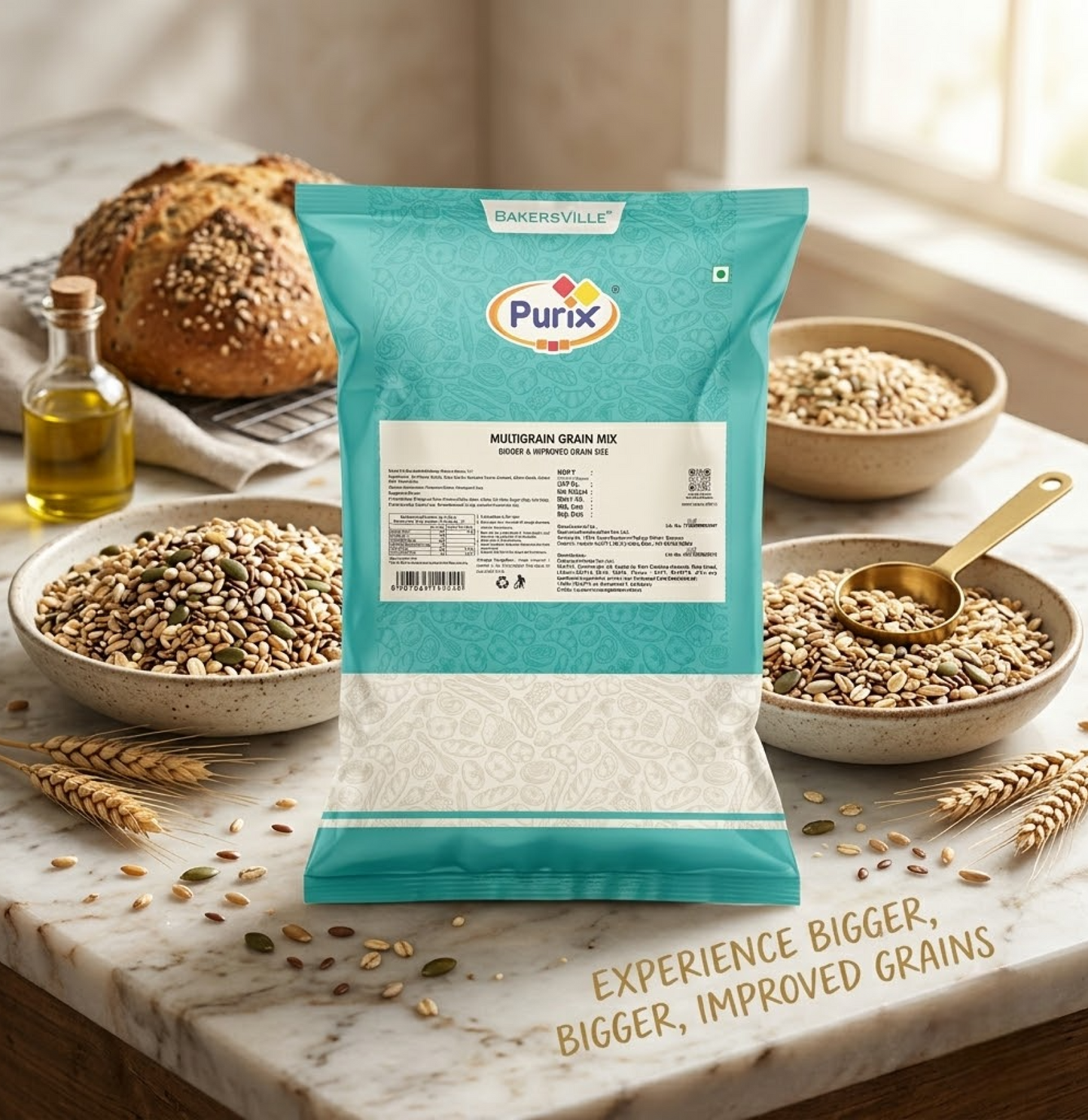 Bakersville Purix Multigrain Grain Mix – 1kg