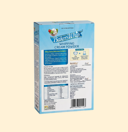 Bakerswhip Whipping Cream Powder - 450 Gm