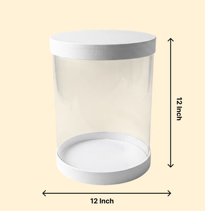 Transparent Box (12 x 12 x 12 Inches) – Premium Clear Packaging