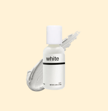 Chefmaster Liqua-Gel Food Colour – Bright White (20 ml)