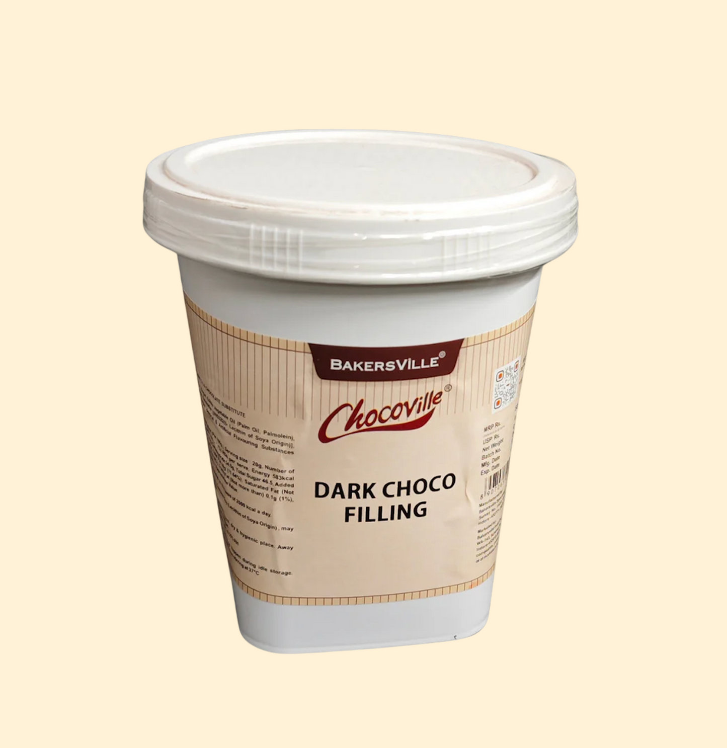 Chocoville Dark Choco Filling - 1 Kg