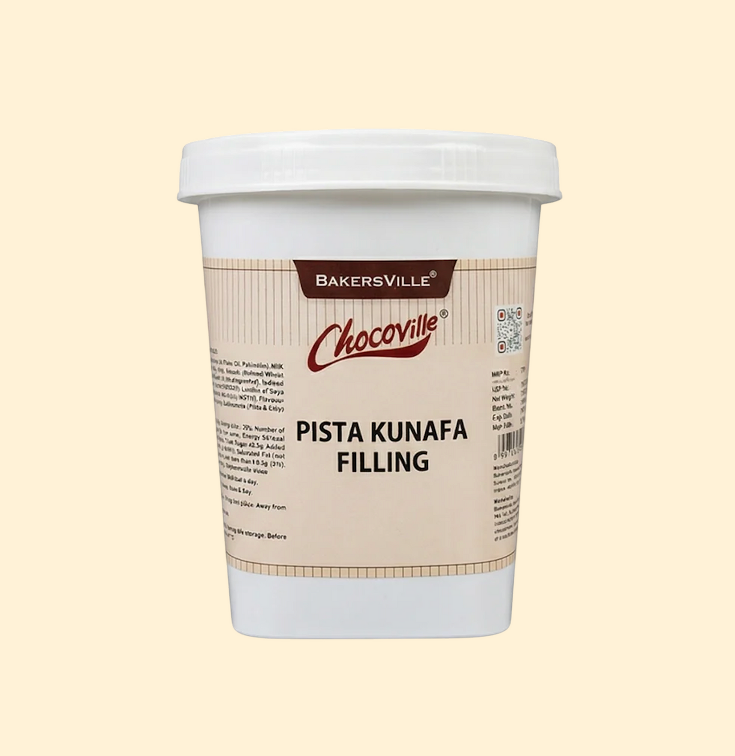 Chocoville Pista Kunafa Filling - 1 Kg