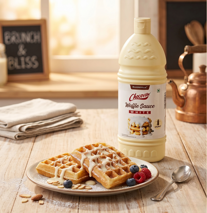 Chocoville Waffle Sauce White – 1kg