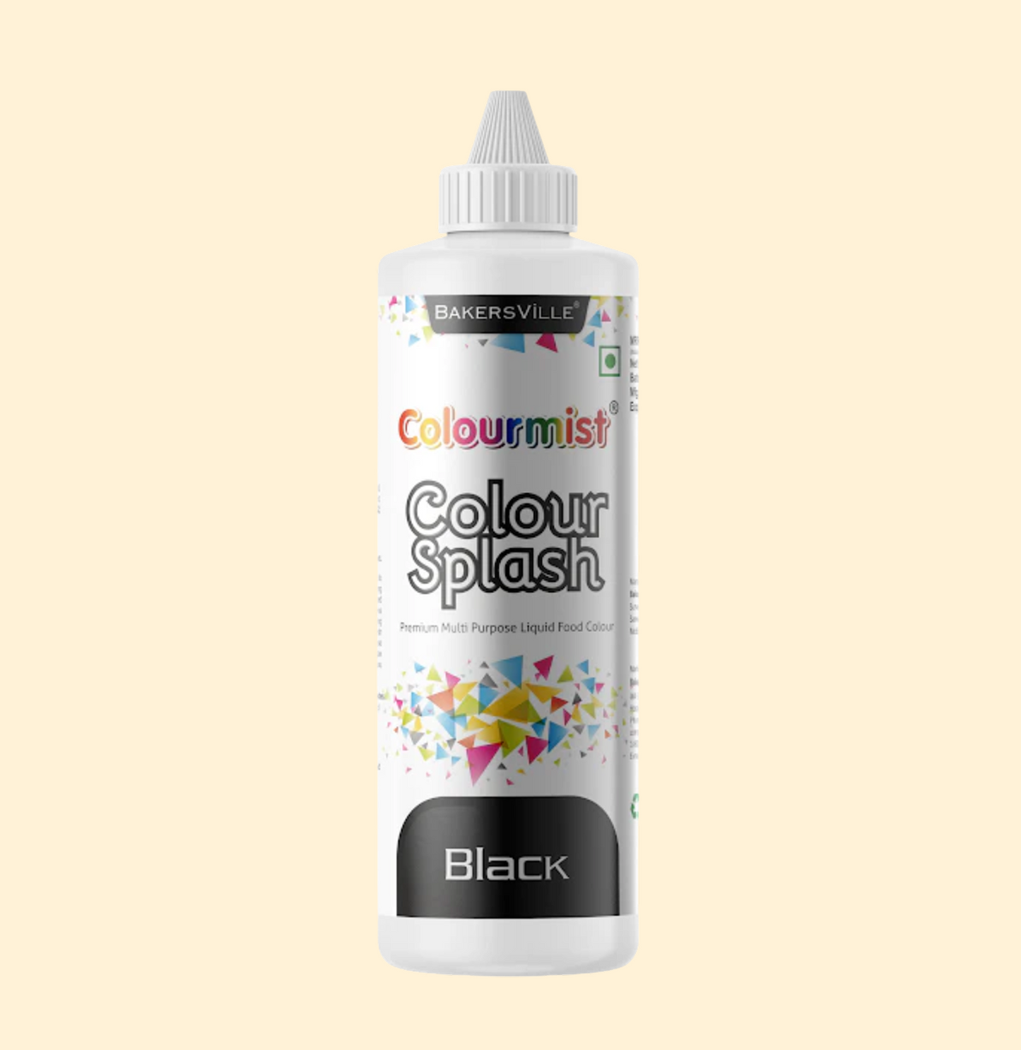 Colourmist Colour Splash Premium Multipurpose Liquid Food Colour – Black (200g)