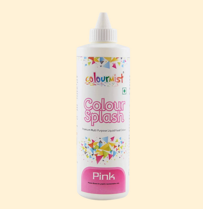 Colourmist Colour Splash Premium Multipurpose Liquid Food Colour – Pink (200g)