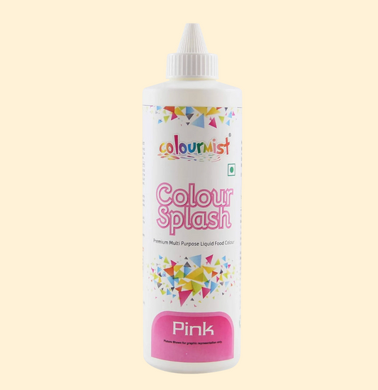 Colourmist Colour Splash Premium Multipurpose Liquid Food Colour – Pink (200g)