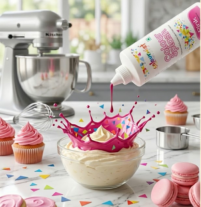 Colourmist Colour Splash Premium Multipurpose Liquid Food Colour – Pink (200g)