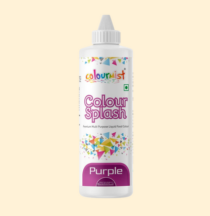 Colourmist Colour Splash Premium Multipurpose Liquid Food Colour – Purple (200g)
