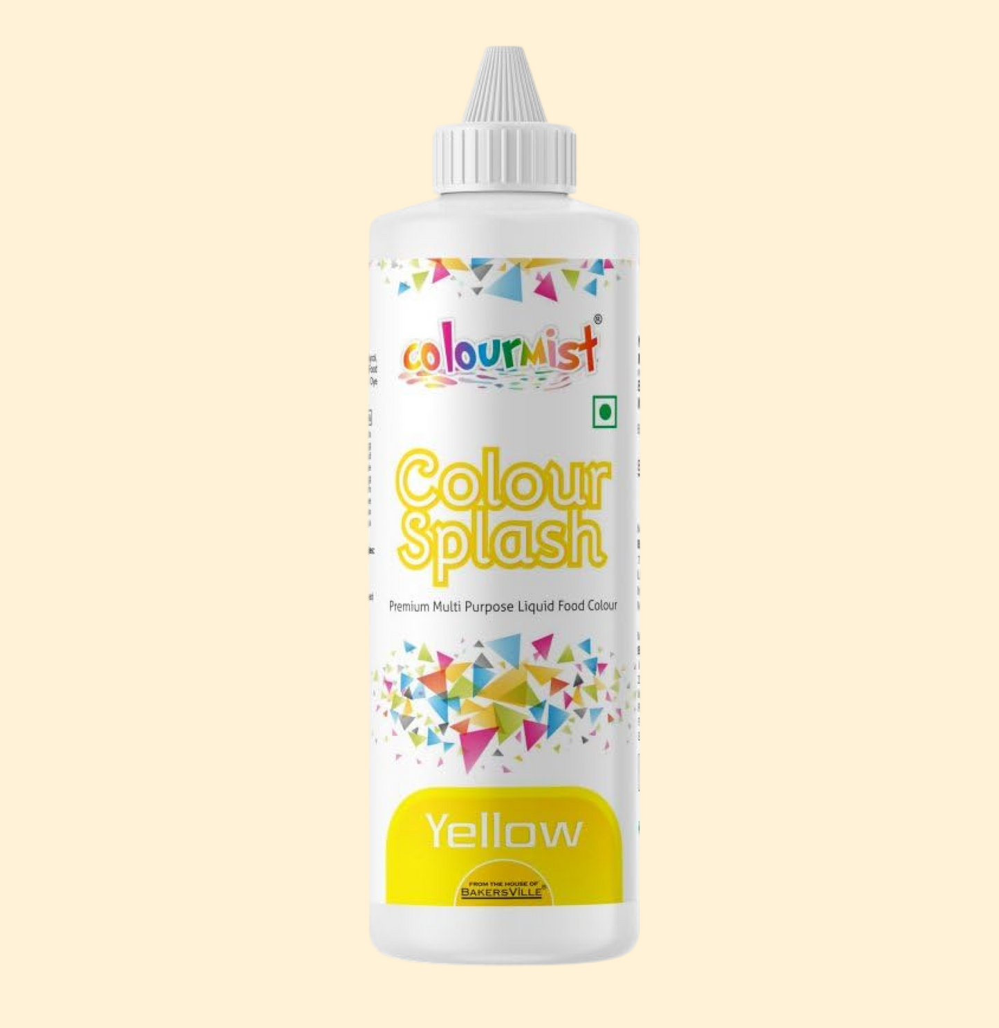 Colourmist Colour Splash Premium Multipurpose Liquid Food Colour – Yellow (200g)