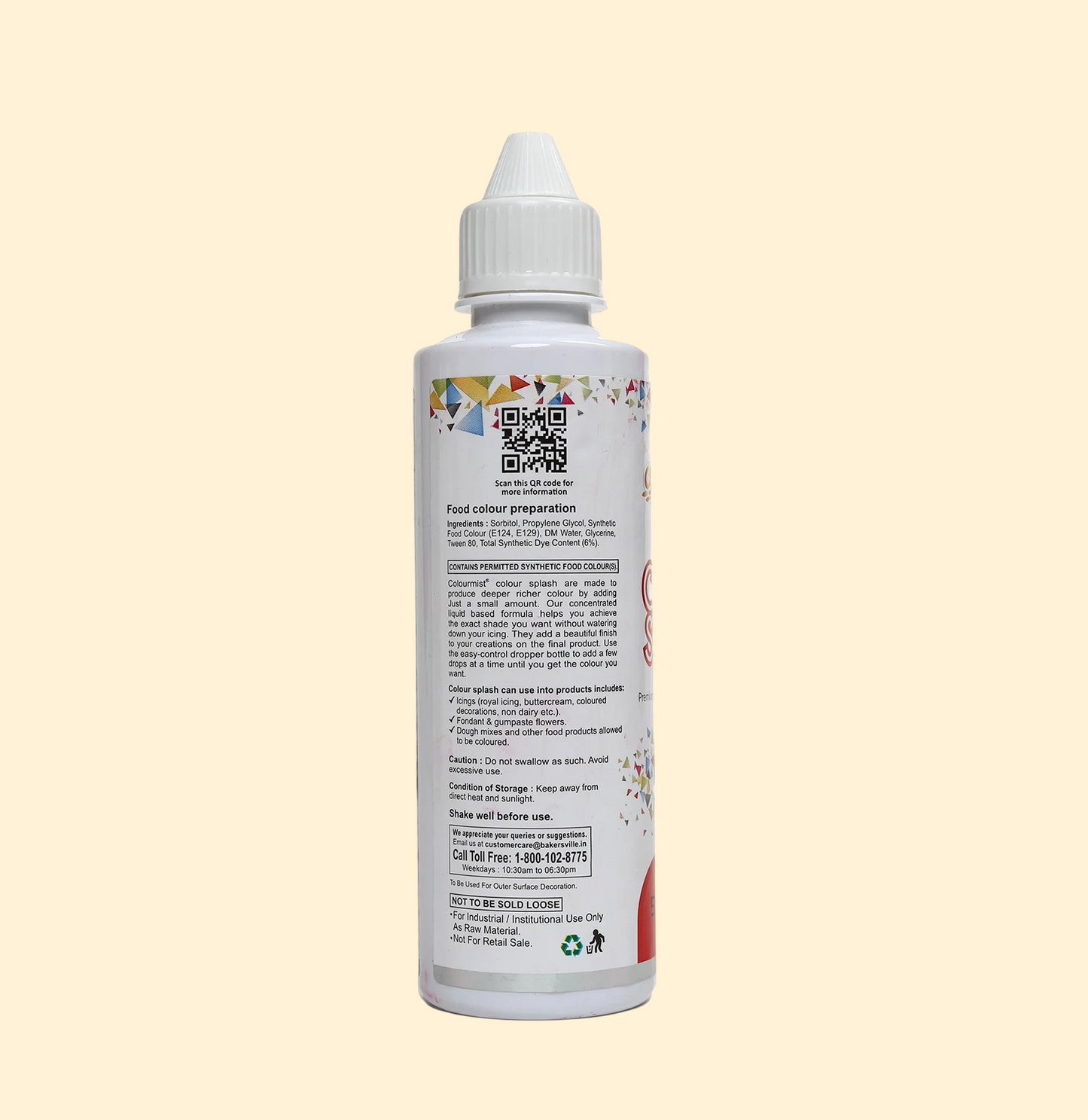 Colourmist Red Splash Colour - 200 Ml