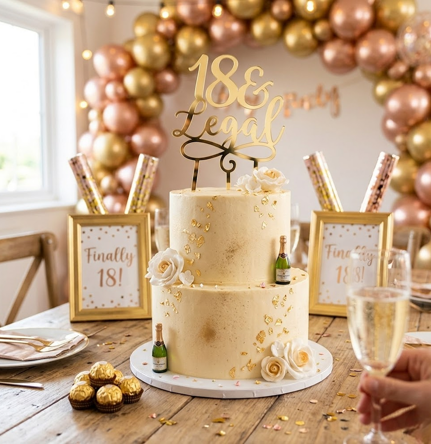 Custom Cake Toppers – Personalized Name & Theme Cake Decorations