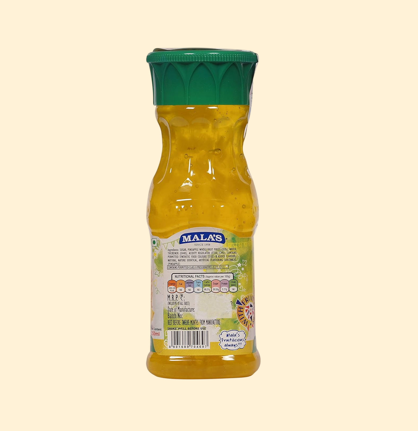 Mala’s Pineapple Whole Fruit Crush