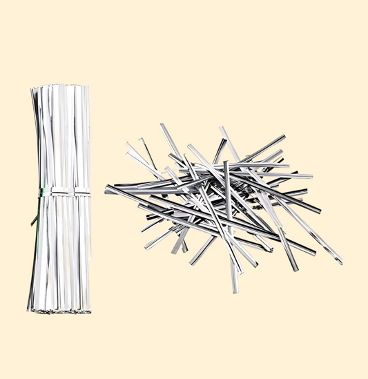 Metallic Twist Ties for Cake Pops & Gift Packaging