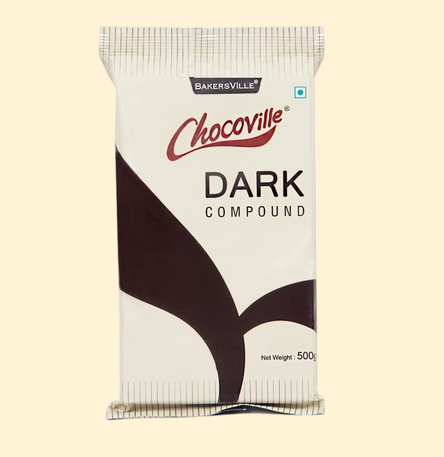 Chocoville Dark Compound Slab 500g