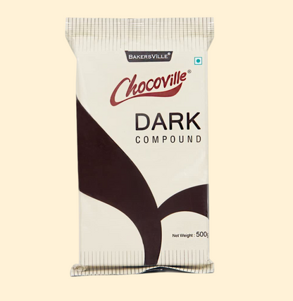 Chocoville Dark Compound Slab 500g