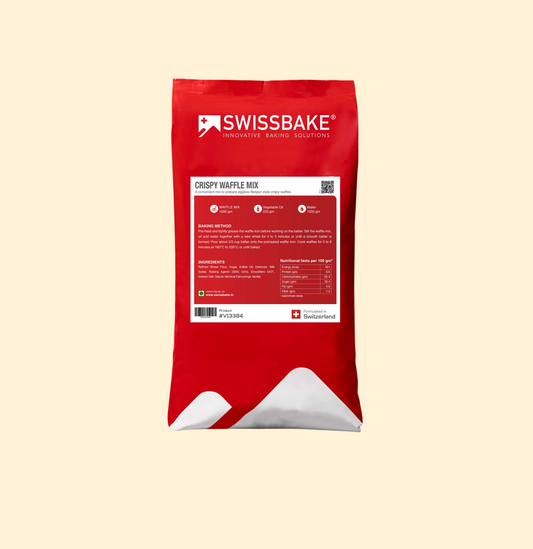 SWISS BAKE CRISPY WAFFLE MIX, 1KG