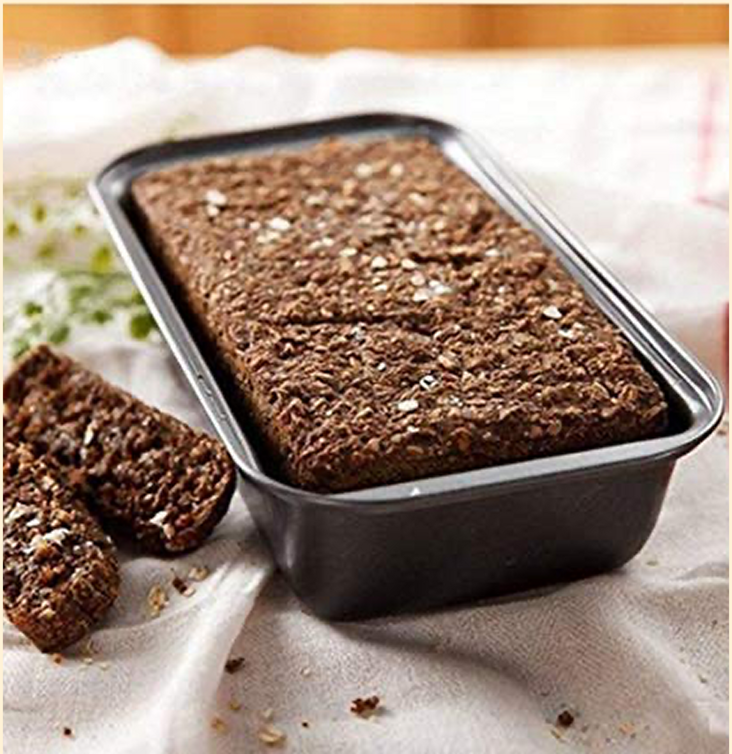 Nonstick Aluminium Bread Loaf Pan – Rectangular Baking Mould