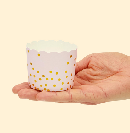 Paper Cupcake Liners – Random Colors & Designs – Medium Size (Pack of 50)