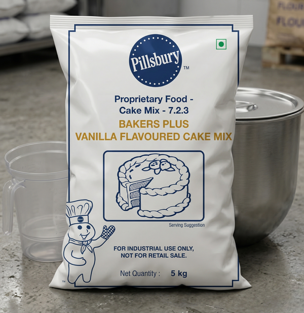 Pillsbury Premium Egg-Less Vanilla Cake Premix – 5kg