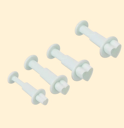 Heart Plunger Cutter Set