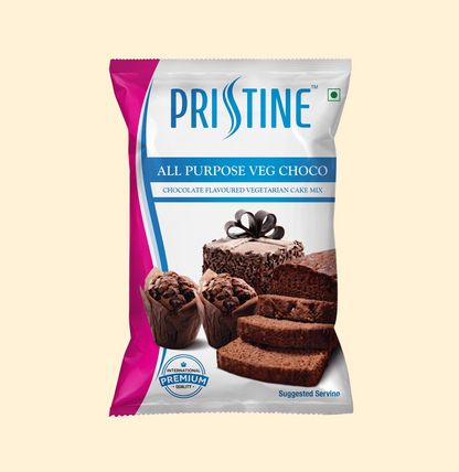 Pristine All Purpose Veg Chocolate Cake Premix – 5kg