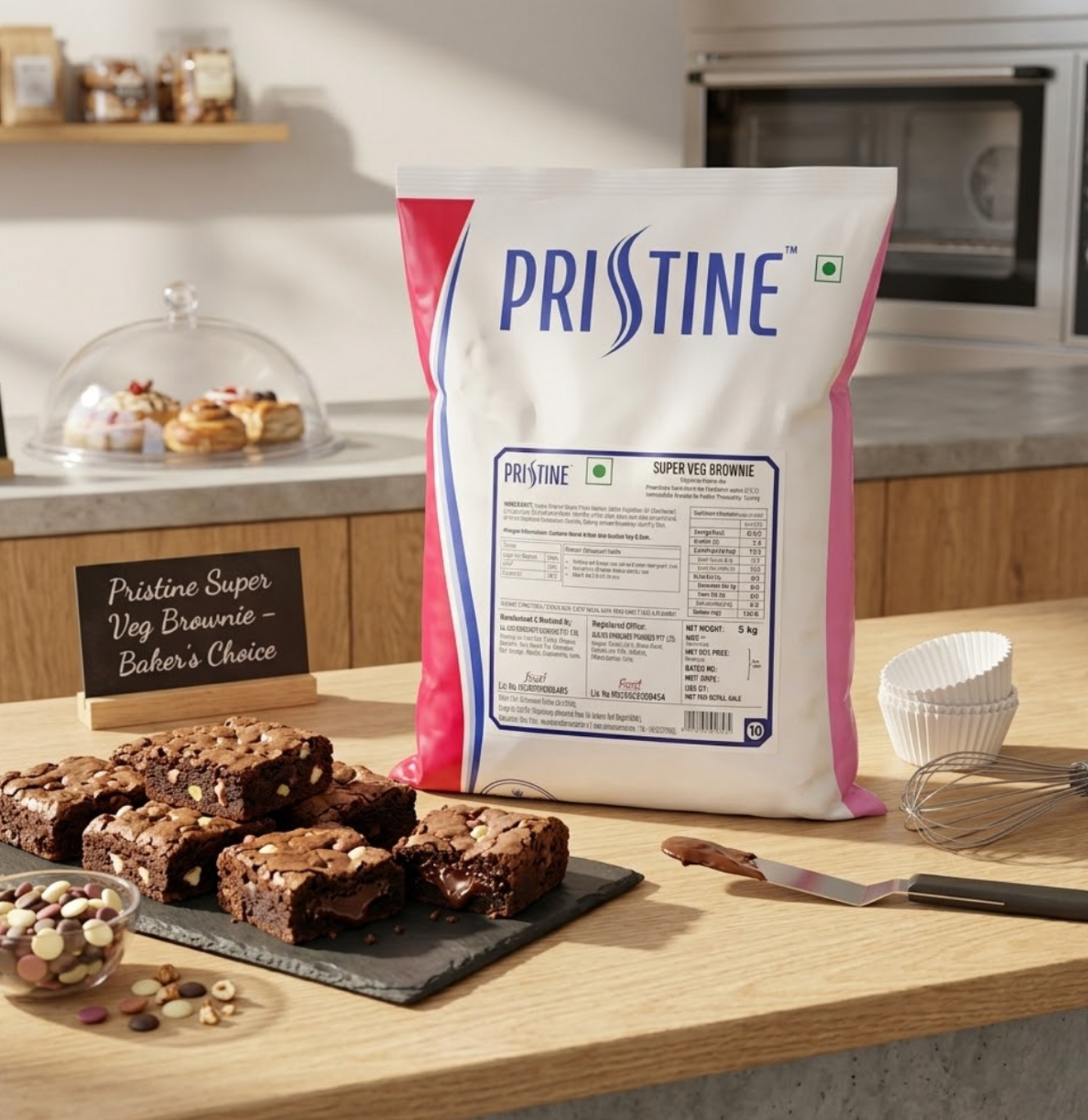 Pristine Super Veg Brownie Premix – 5kg