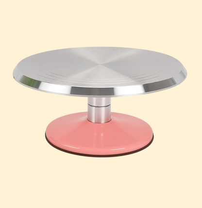 Smooth Rotating Cake Turntable – 12 Inch (1 Pc)