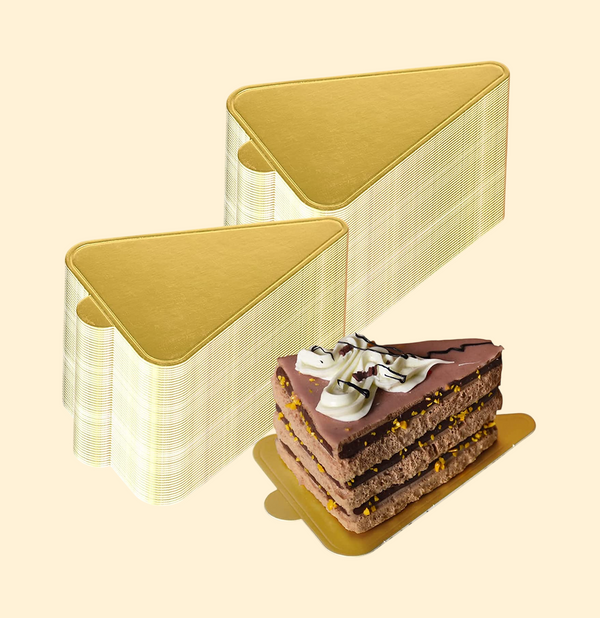 Triangle Golden Pastry Base (Pack of 50)