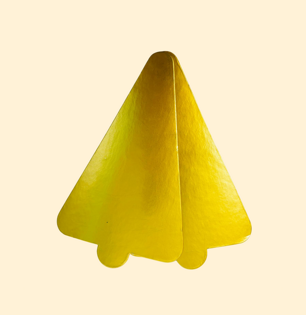 Triangle Golden Pastry Base (Pack of 50)
