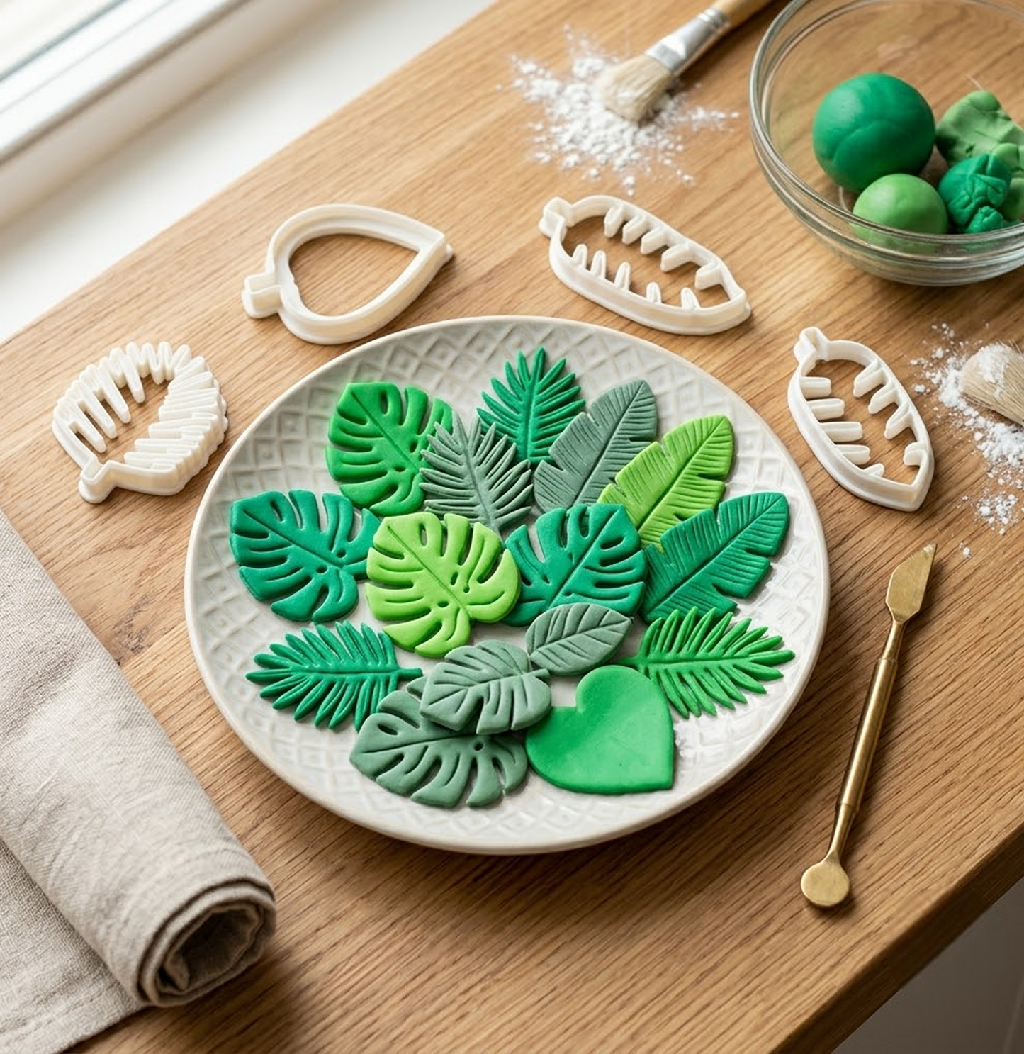 Tropical Leaves Cutter Set