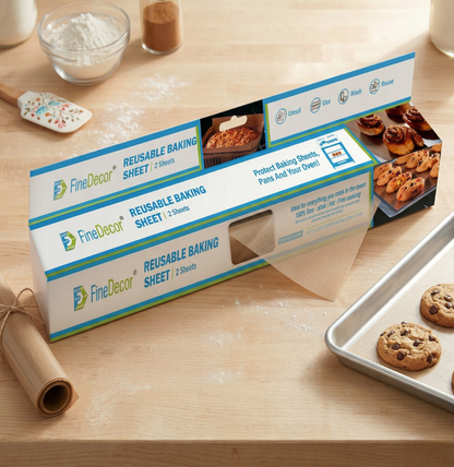 FineDecor Reusable Baking Parchment Sheet